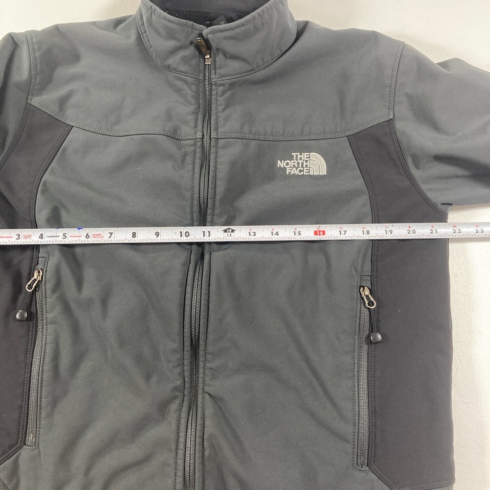 The North Face Jacket Men’s M Black TNF Apex Full Zip Softshell Outdoor Hiking - Picture 14 of 16